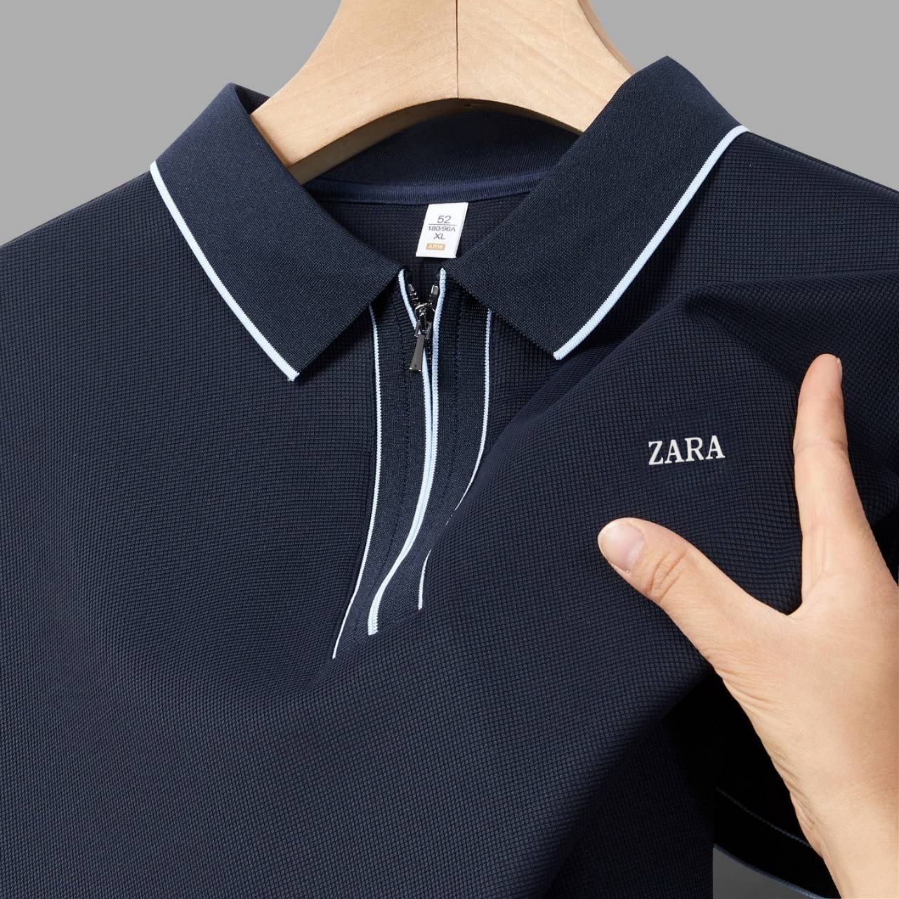 تیشرت یقه دار برند زارا کد 50379Z