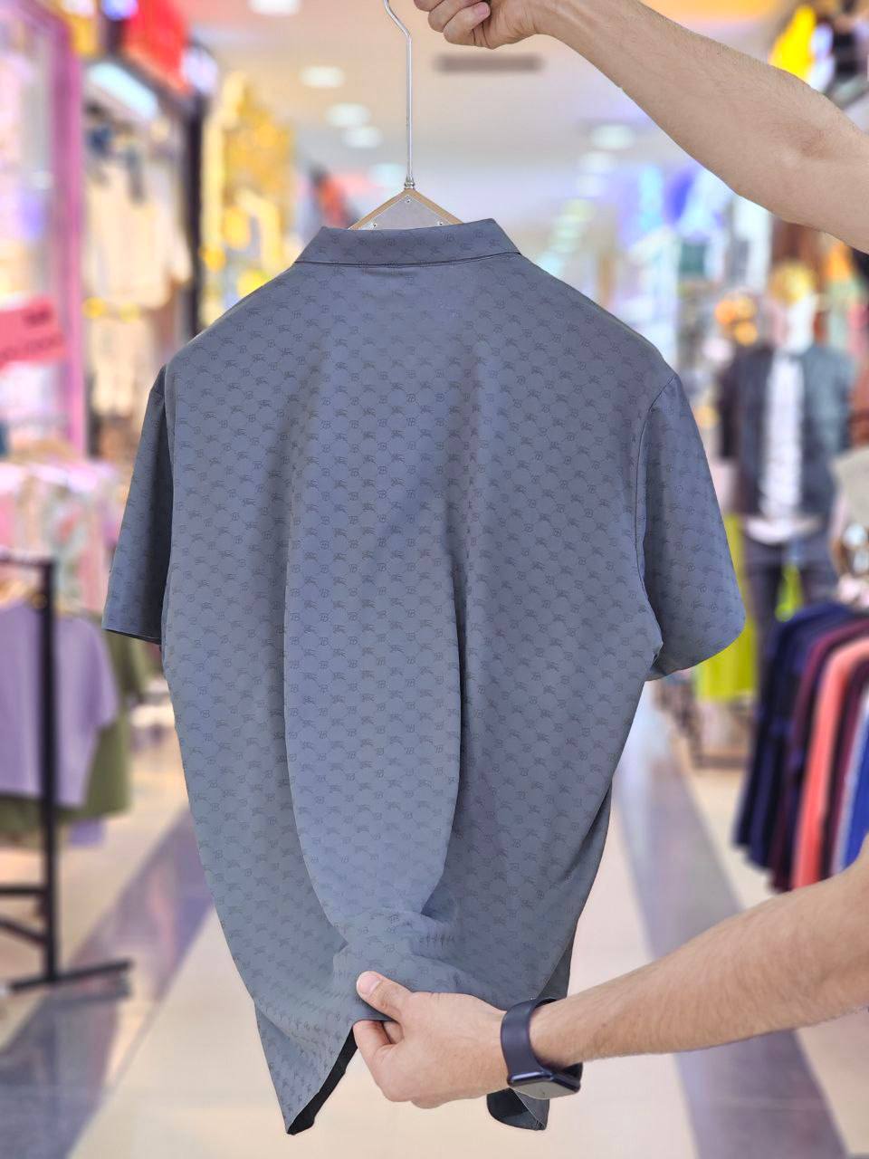 تیشرت یقه کوبایی کد 059