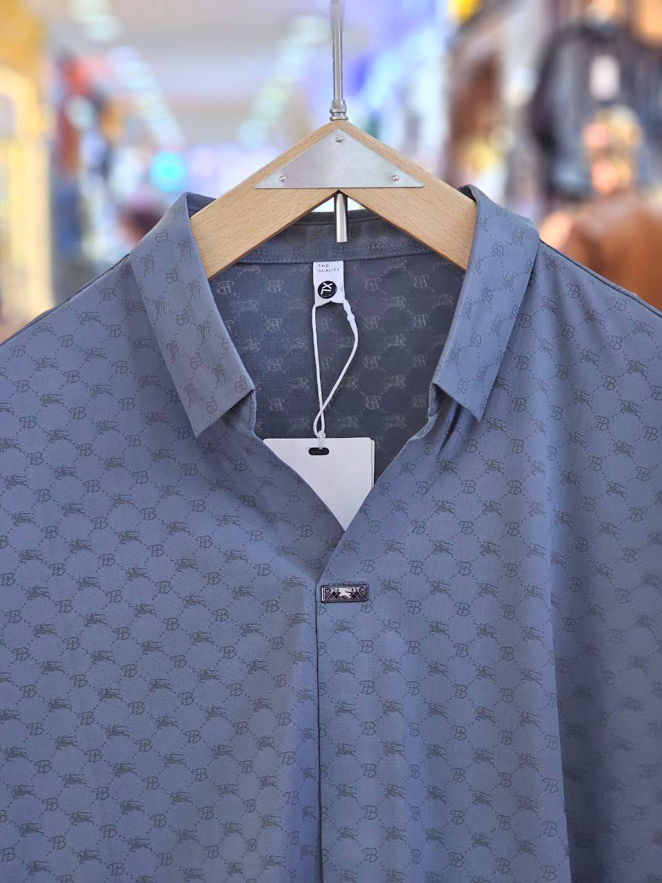 تیشرت یقه کوبایی کد 059