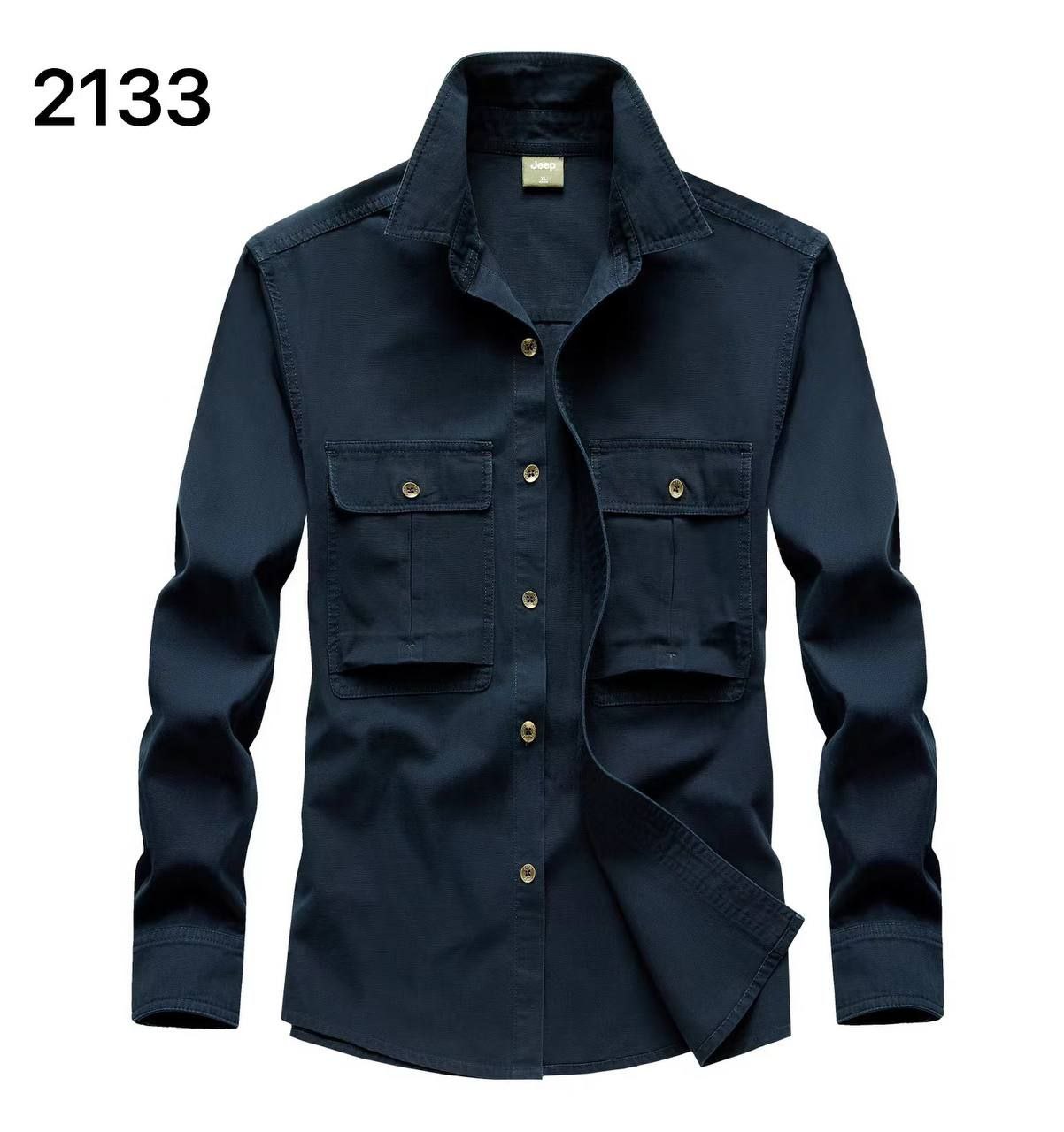 پیراهن کتان دوجیب کد 2133