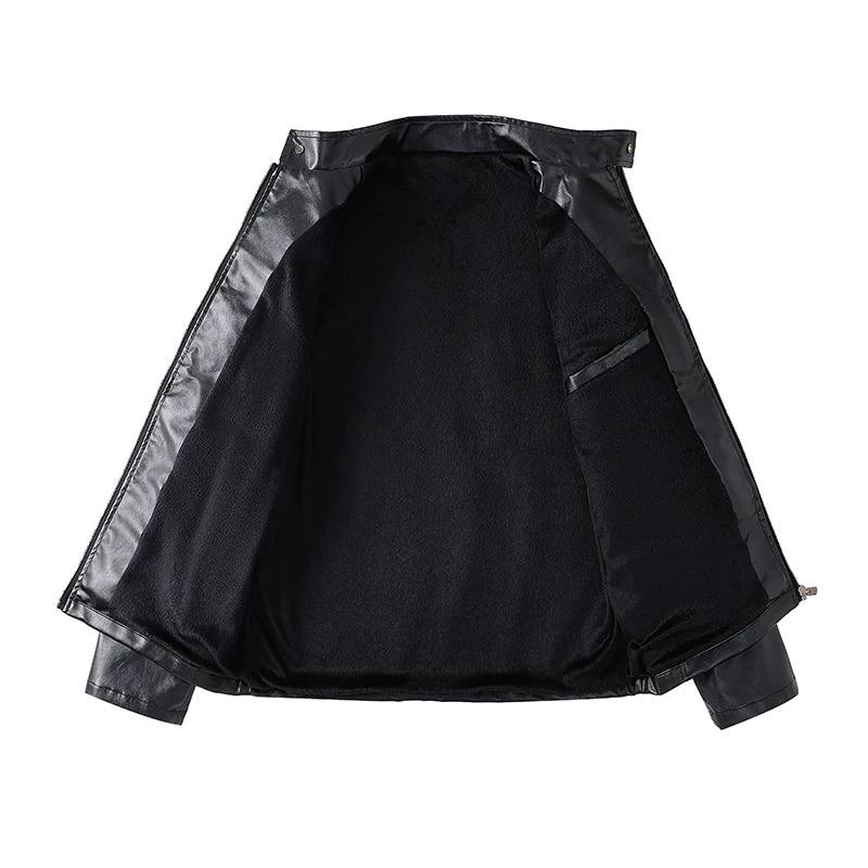 کاپشن چرم موتور سواری فراری کد 1807