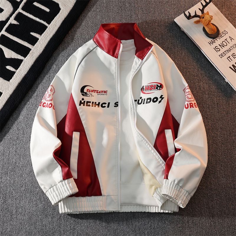 کاپشن چرم موتور سواری  کد 9983