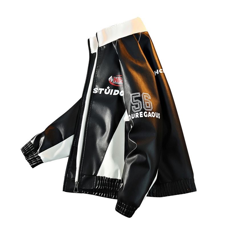 کاپشن چرم موتور سواری  کد 9983