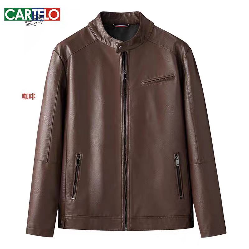 کاپشن چرم کد 2665