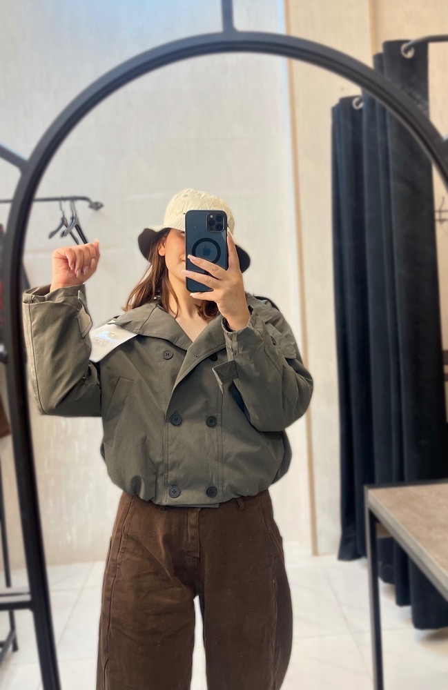 بامبر سبک ترنچ کت 0115