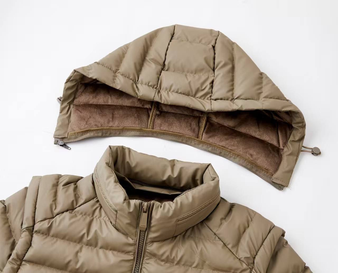 کاپشن طرح پر استین جداشونده کد L15N