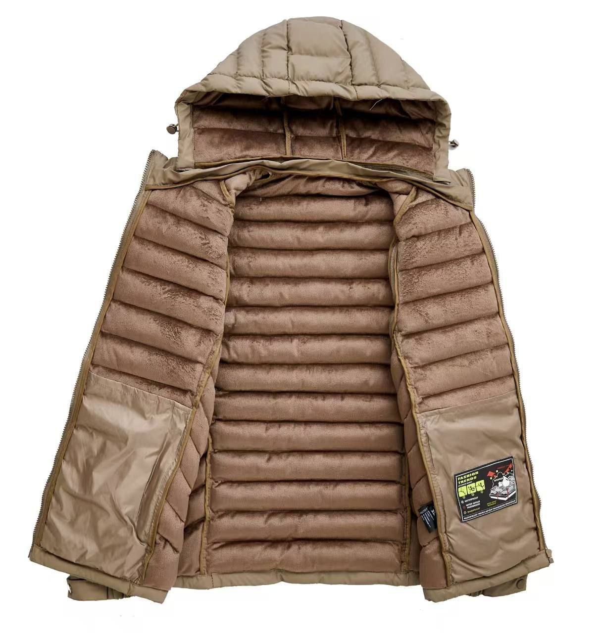 کاپشن طرح پر استین جداشونده کد L15N