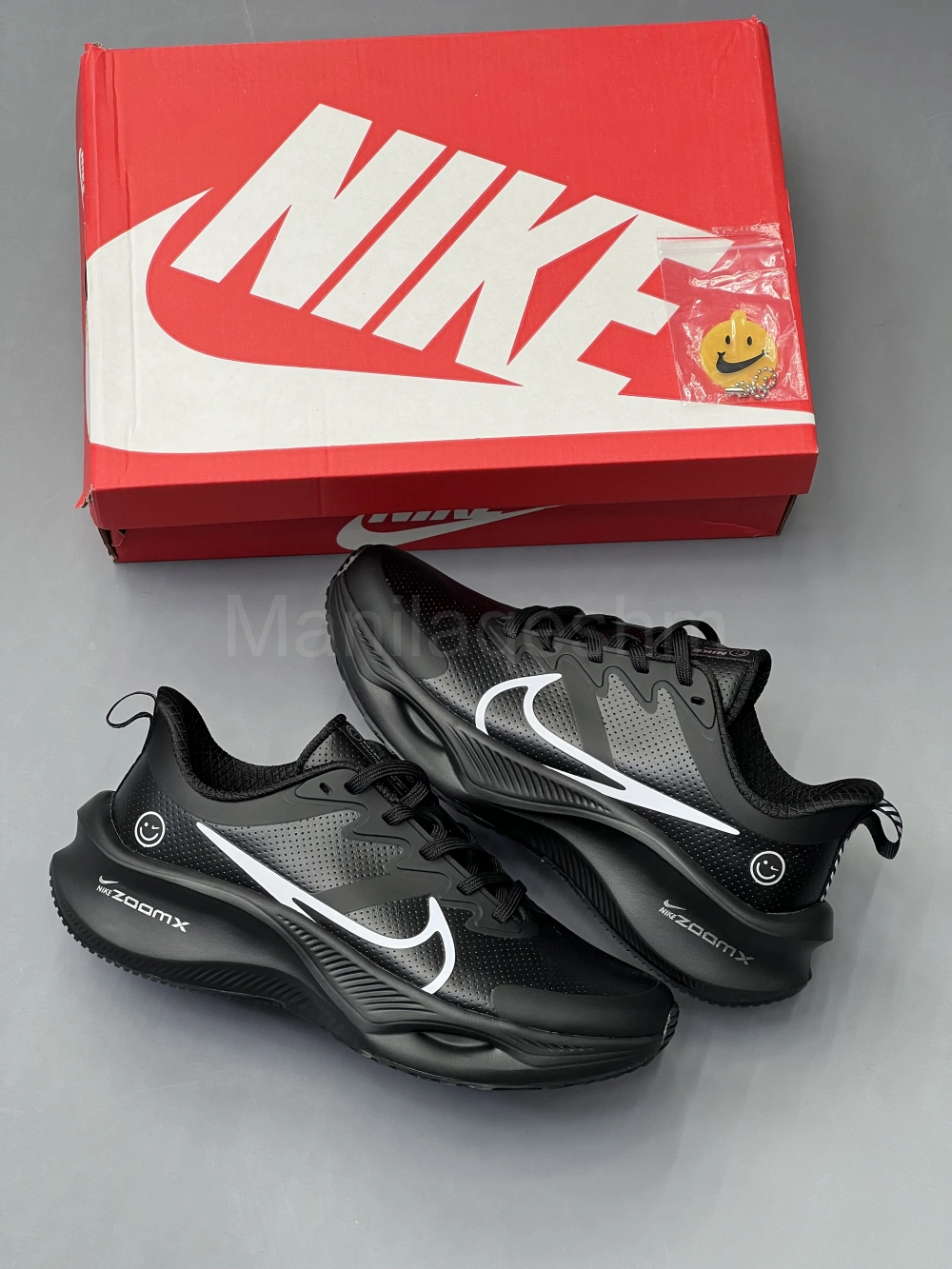 کتونی نایک زوم ایکس لبخند مشکی چرم Nike Zoom X Smiley