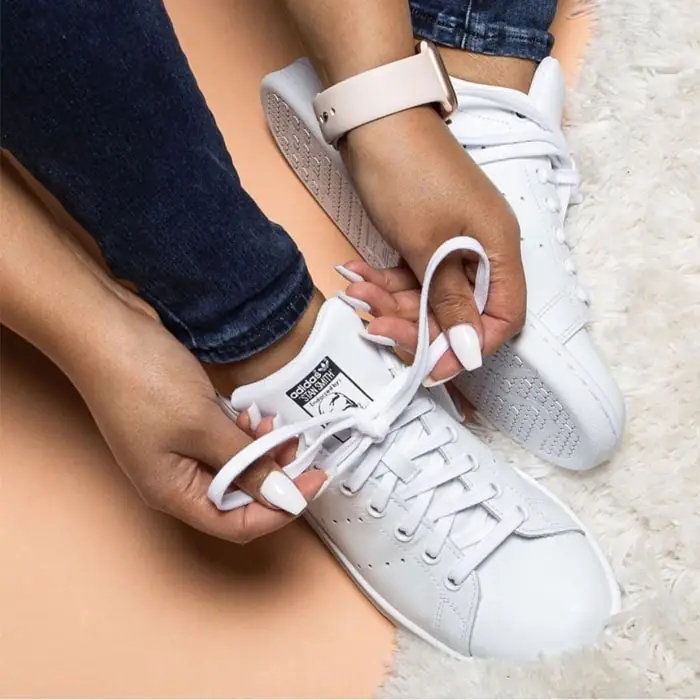 کتونی آدیداس استن اسمیت سفید Adidas Stansmith