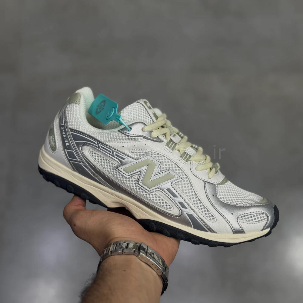 کتونی نیوبالانس 204L نقره ای سبز New Balance