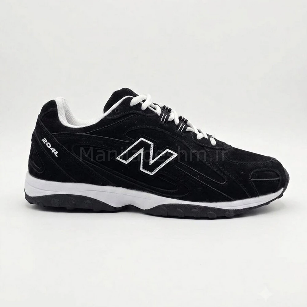 کتونی نیوبالانس 204L مشکی سفید New Balance
