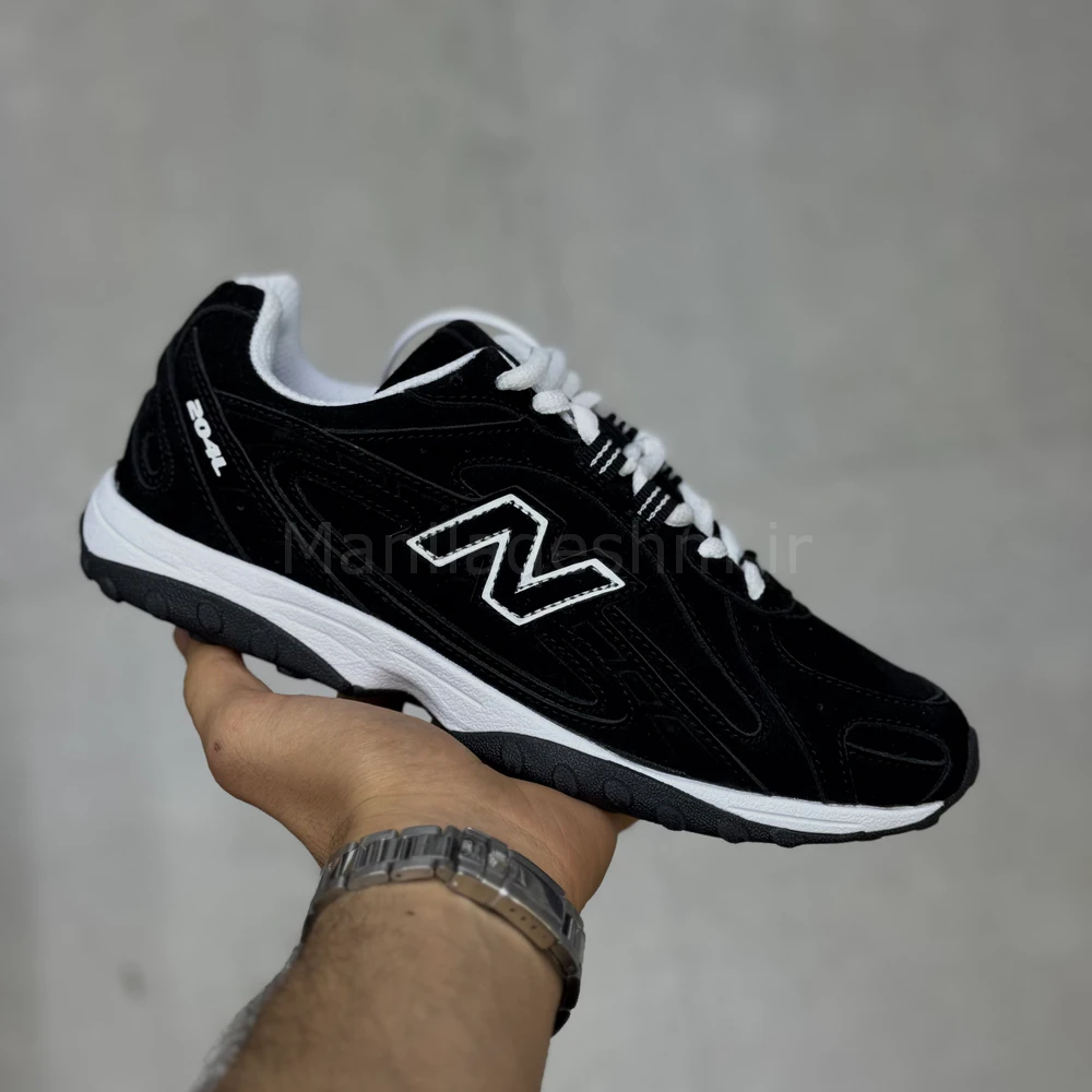 کتونی نیوبالانس 204L مشکی سفید New Balance