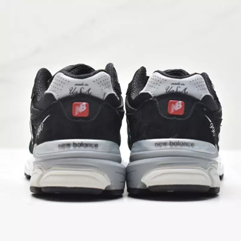 کفش نیوبالانس New Balance 990 v3 MiUSA Black White