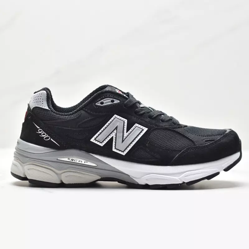 کفش نیوبالانس New Balance 990 v3 MiUSA Black White