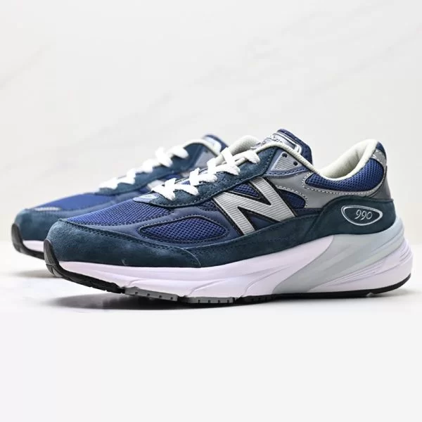 کفش نیوبالانس New Balance 990v6 MiUSA Navy Grey سرمه ای