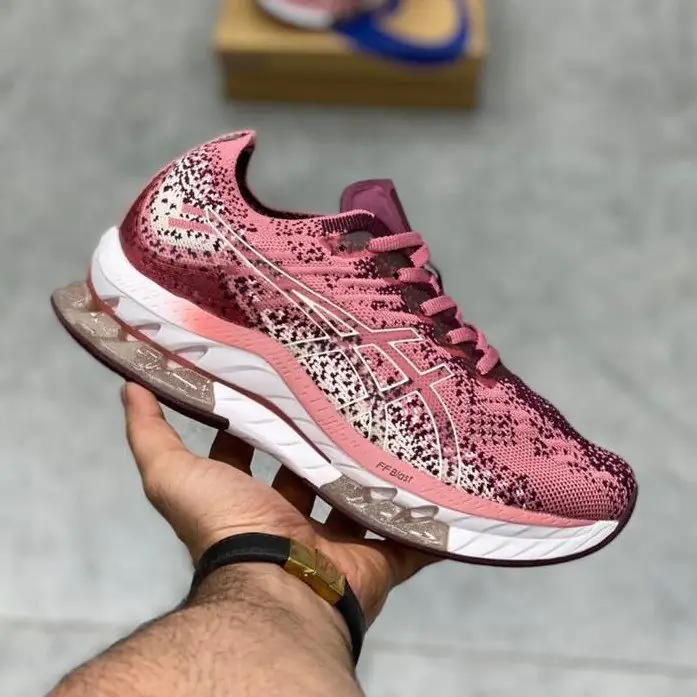 کتونی اسیکس کینسی بلاست صورتی Asics KINSEI BLAST