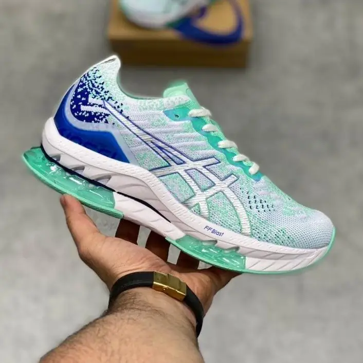 کتونی اسیکس کینسی بلاست سبز Asics KINSEI BLAST