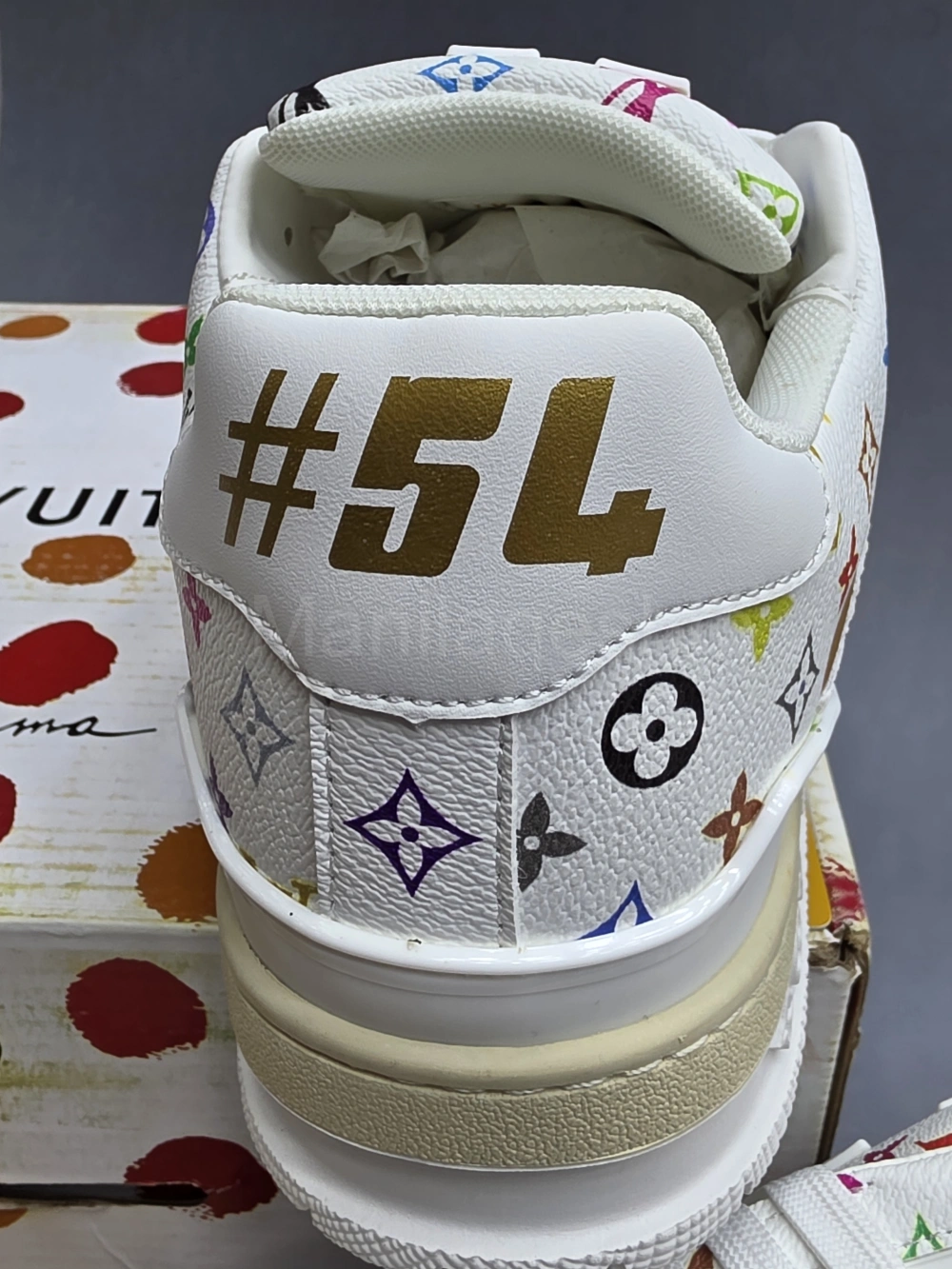 کتونی لویی ویتون ترینر سفید LV x TM – Louis Vuitton Trainer
