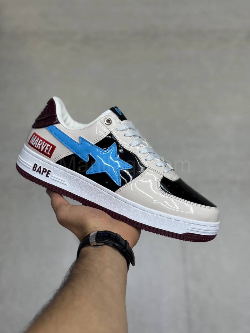 کفش بیپ استا مارول راکت راکون Bape Sta Marvel Rocket Raccoon