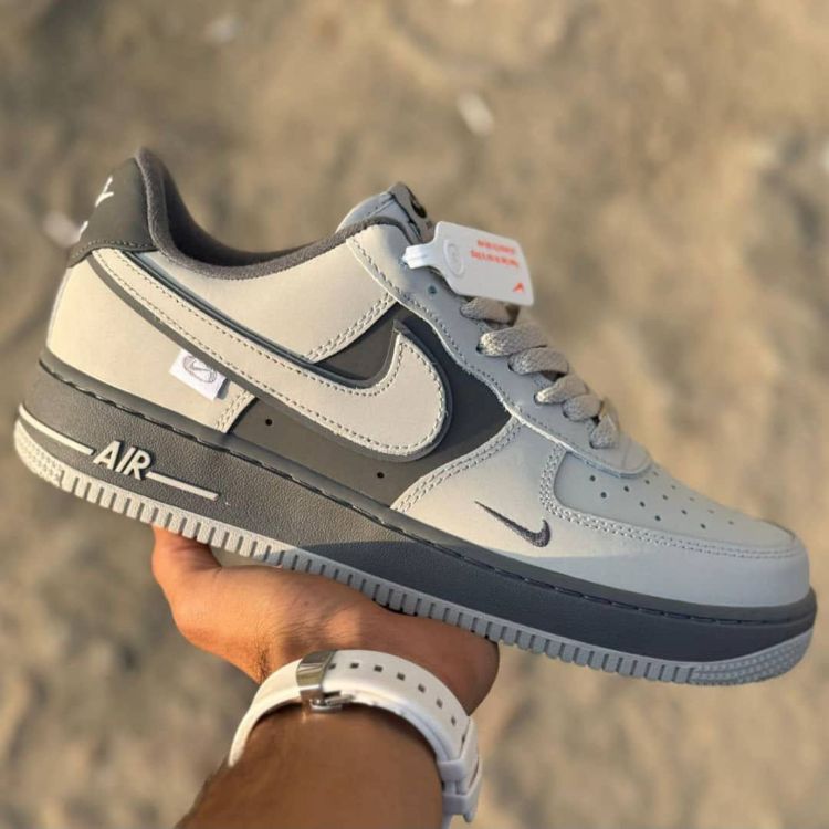 نایک ایر فروس وان طوسی Nike Air Force 1 Grey Shadow