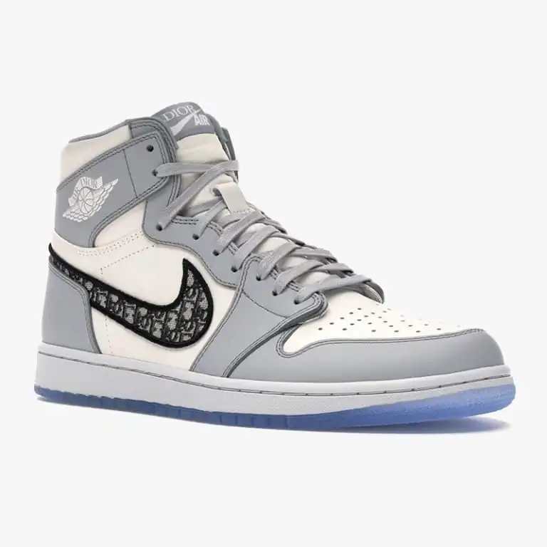 کتونی نایک جردن وان دیور طوسی Jordan 1 Retro High Dior