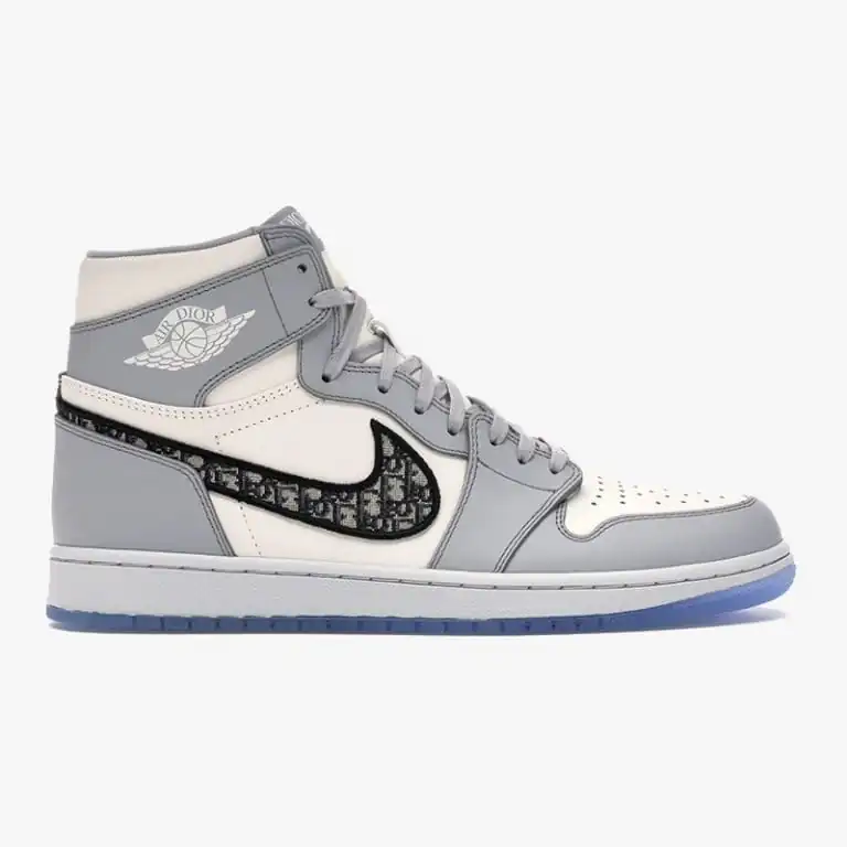کتونی نایک جردن وان دیور طوسی Jordan 1 Retro High Dior
