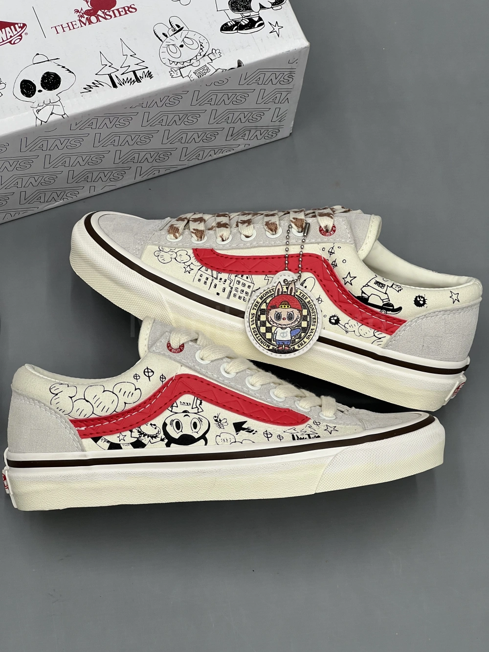 کفش ونس لبوبو مانستر Vans x Labubu The Monster