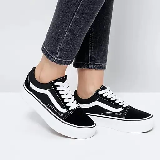 کتونی ونس اولد اسکول Vans Old Skool Black White