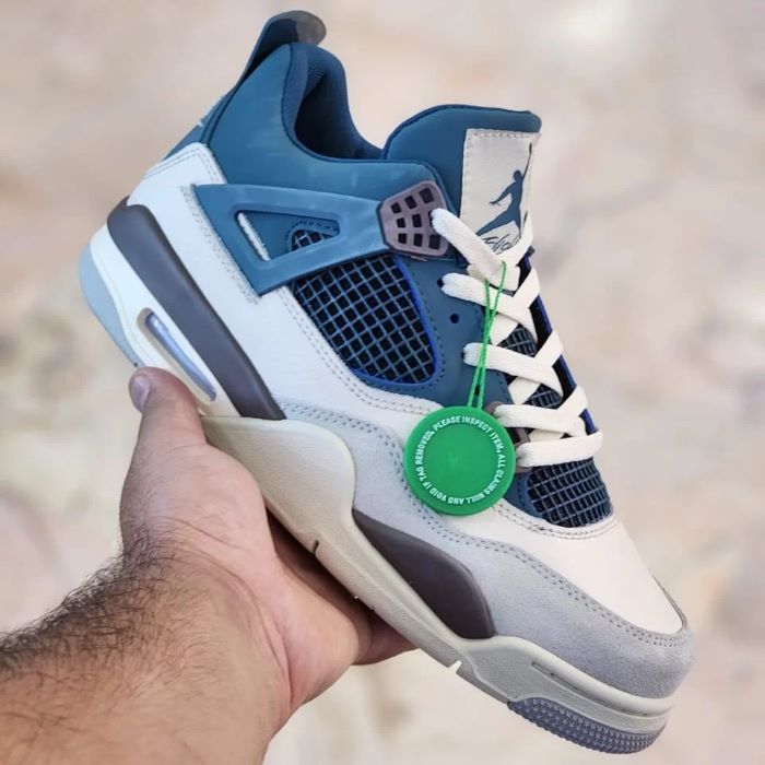 نایک جردن 4 اسنورلاکس Nike Air Jordan 4 Snorlax Custom KNCW