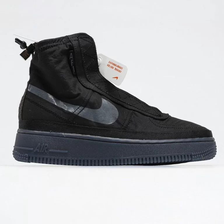 کتونی نایک ایرفورس وان شل مشکی Nike Air Force 1 Shell Black