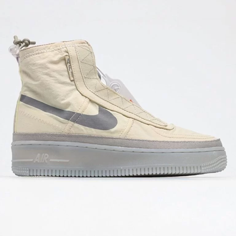 کتونی نایک ایرفورس وان شل کرمی Nike Air Force 1 Shell Cream