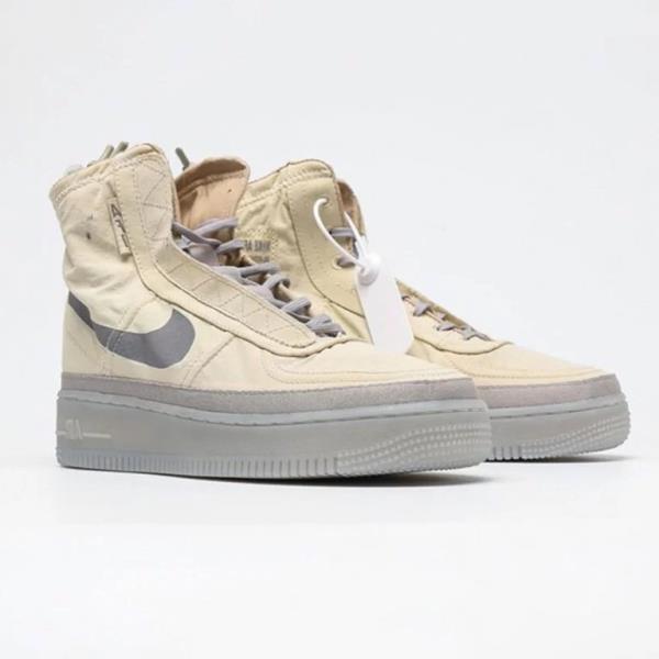 کتونی نایک ایرفورس وان شل کرمی Nike Air Force 1 Shell Cream