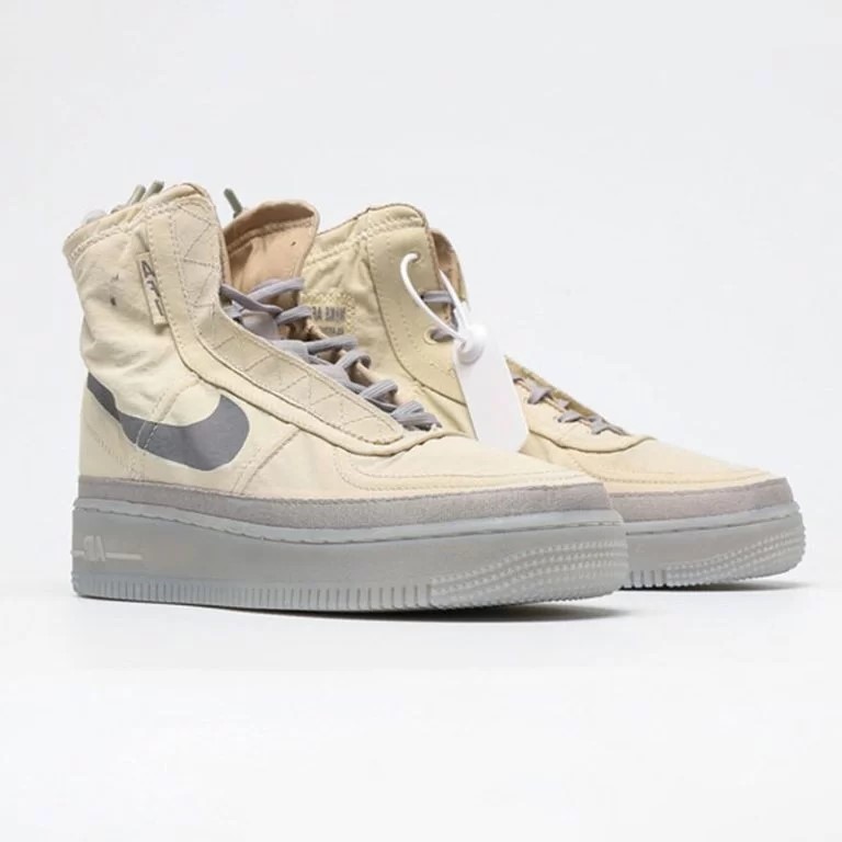 کتونی نایک ایرفورس وان شل کرمی Nike Air Force 1 Shell Cream