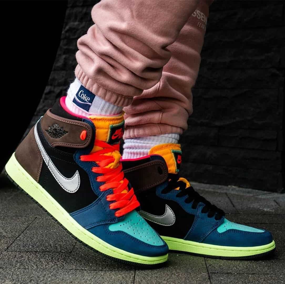 کتونی نایک ایر جردن 1 توکیو Jordan 1 mid Retro Tokyo
