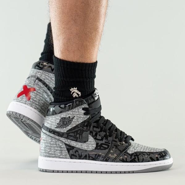 کتونی نایک جردن ربلیونر طوسی Jordan 1 mid Rebellionaire