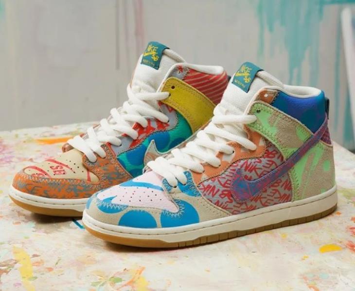 نایک اس بی دانک توماس کمبل Nike SB Dunk High Thomas Campbell