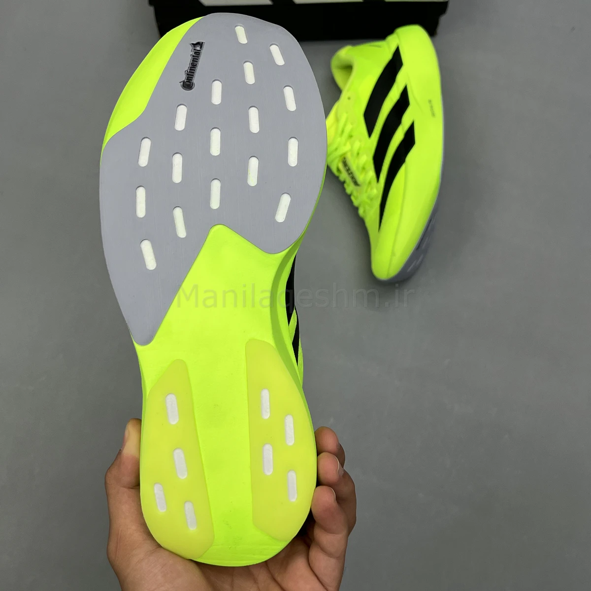 کفش آدیداس آدی زیرو سبز فسفری Adidas Adizero Evo SL