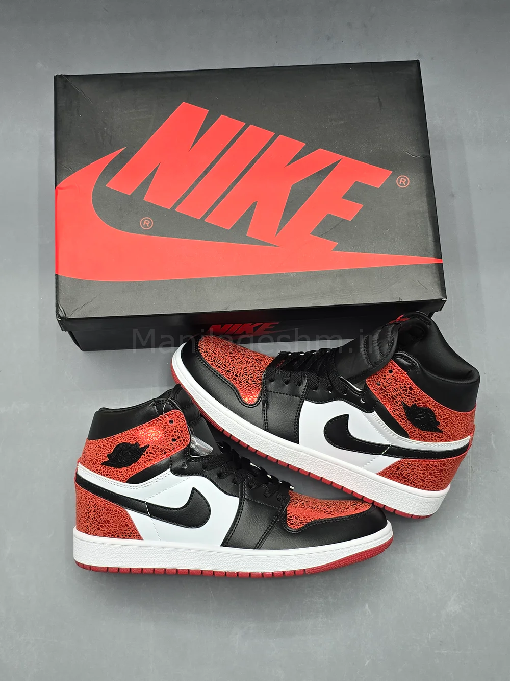 کفش جردن ساقدار قرمز Jordan 1 Ruby
