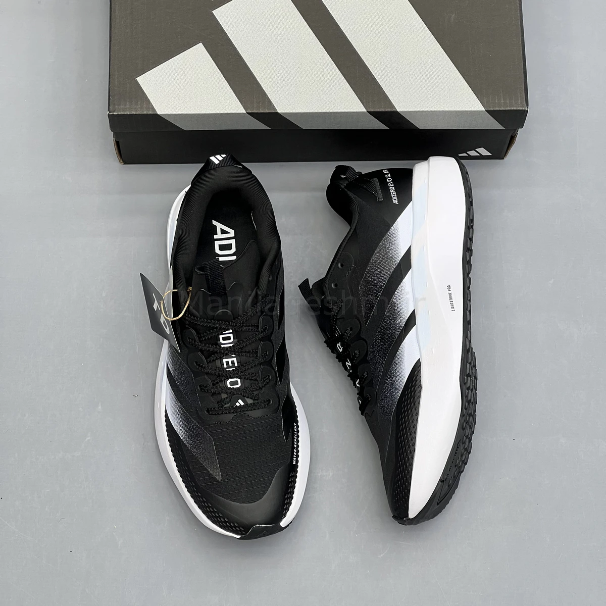 کفش آدیداس آدی زیرو مشکی سفید Adidas Adizero Evo SL ATR