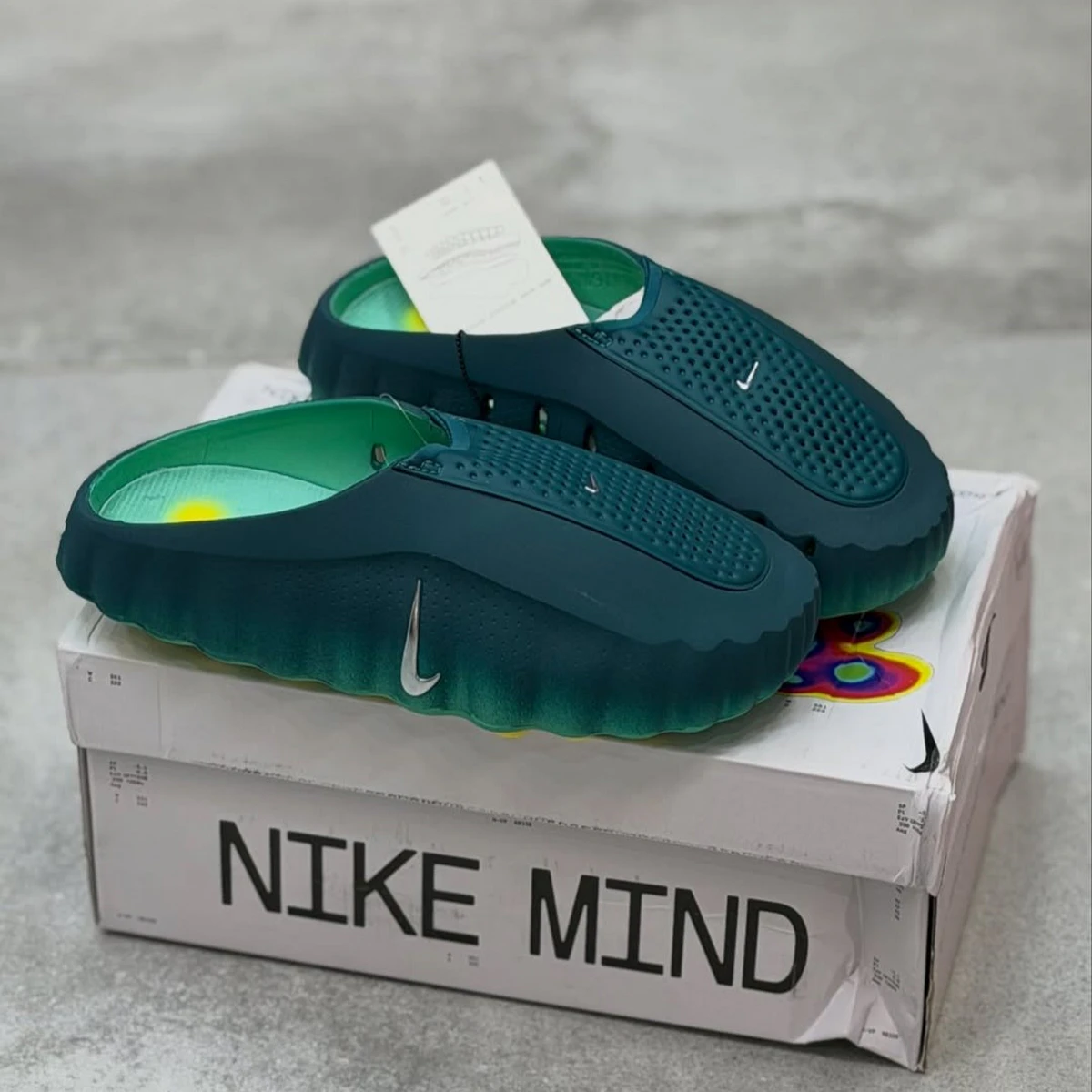 دمپایی نایک مایند سبز Nike Mind