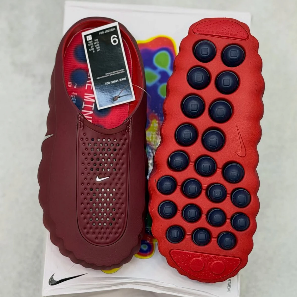 دمپایی نایک مایند قرمز Nike Mind