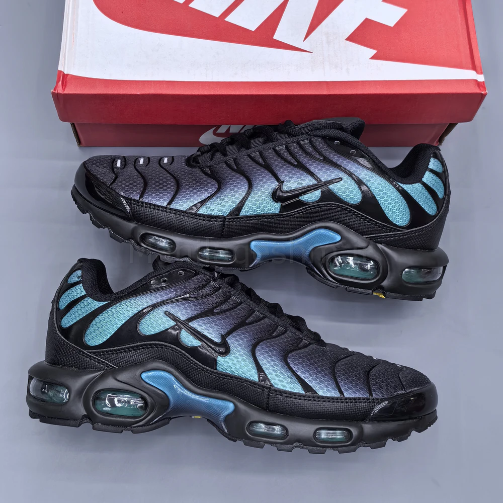کفش نایک ایر مکس تی‌ان مشکی آبی Nike Air Max TN Plus