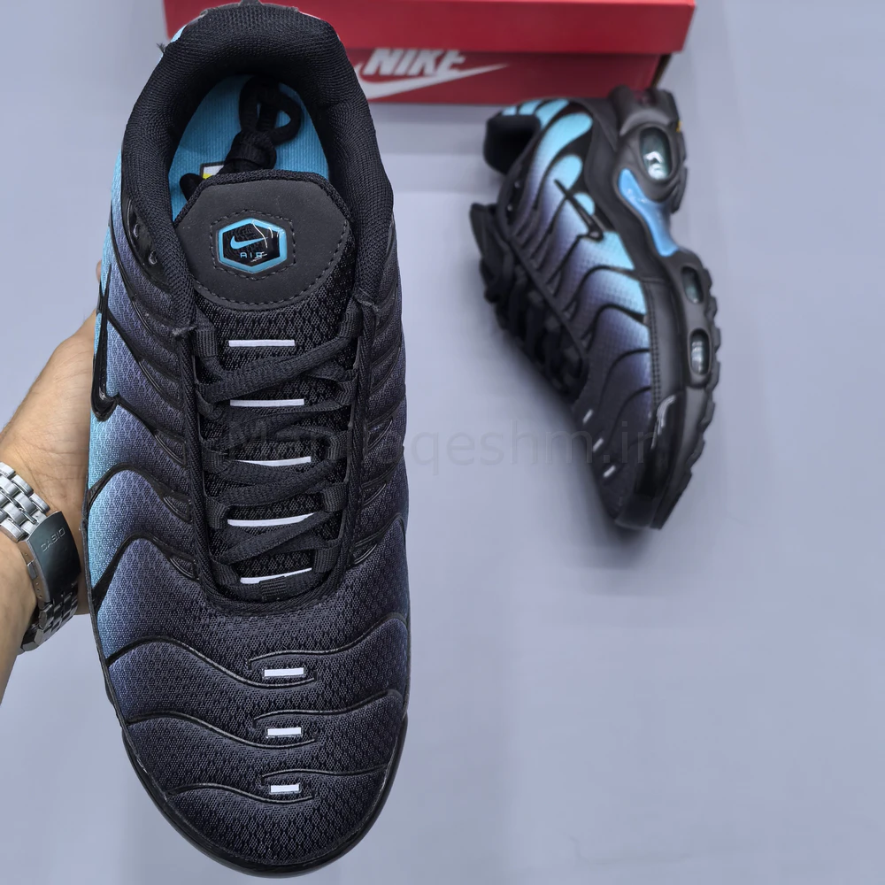 کفش نایک ایر مکس تی‌ان مشکی آبی Nike Air Max TN Plus