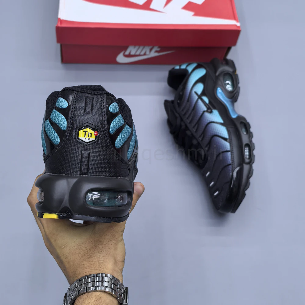 کفش نایک ایر مکس تی‌ان مشکی آبی Nike Air Max TN Plus