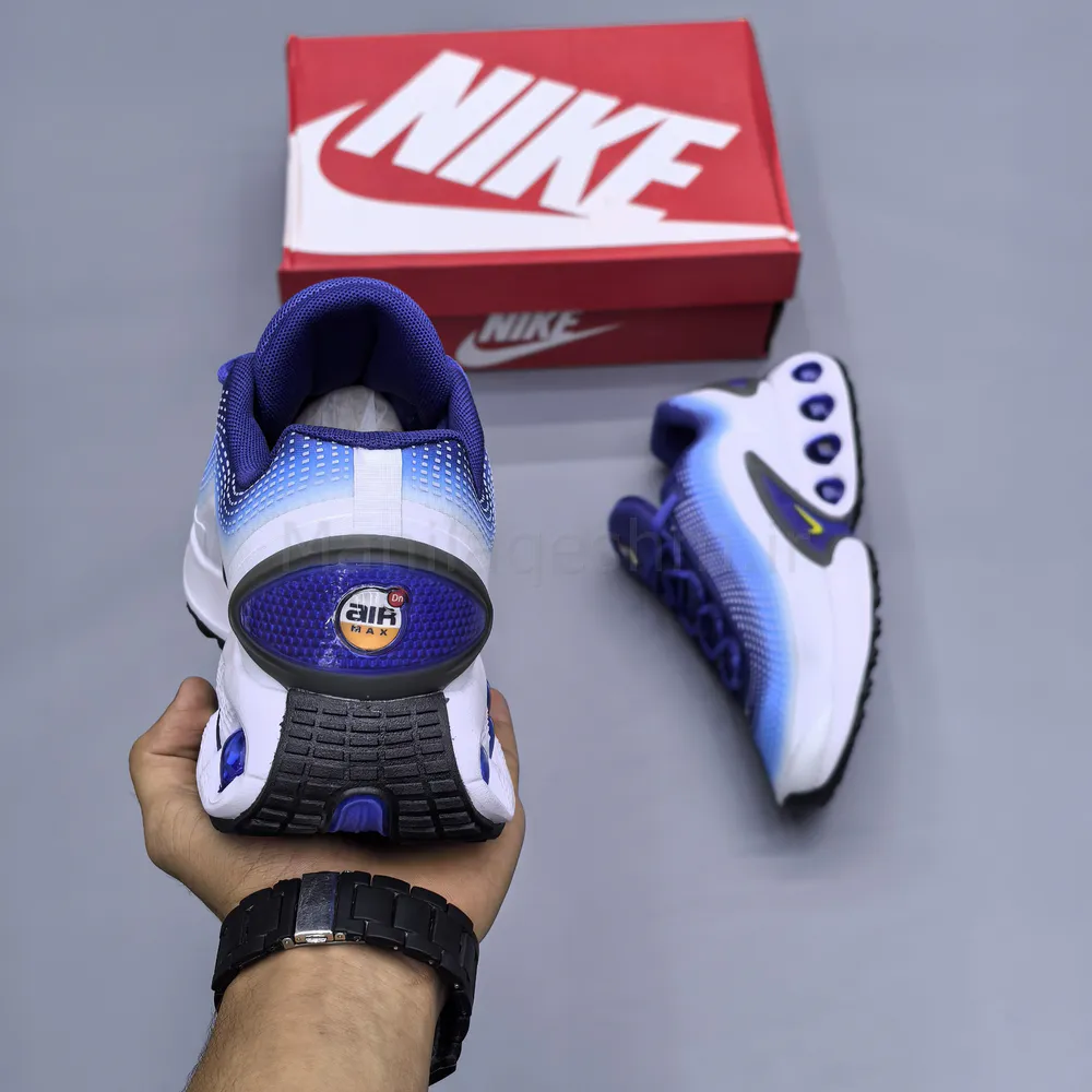 کفش نایک ایر مکس دی‌ان سفید آبی Nike Air Max DN