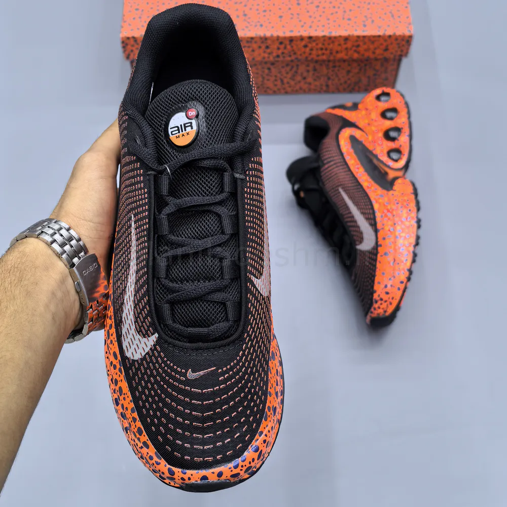 کفش نایک ایر مکس دی‌ان مشکی نارنجی Nike Air Max DN