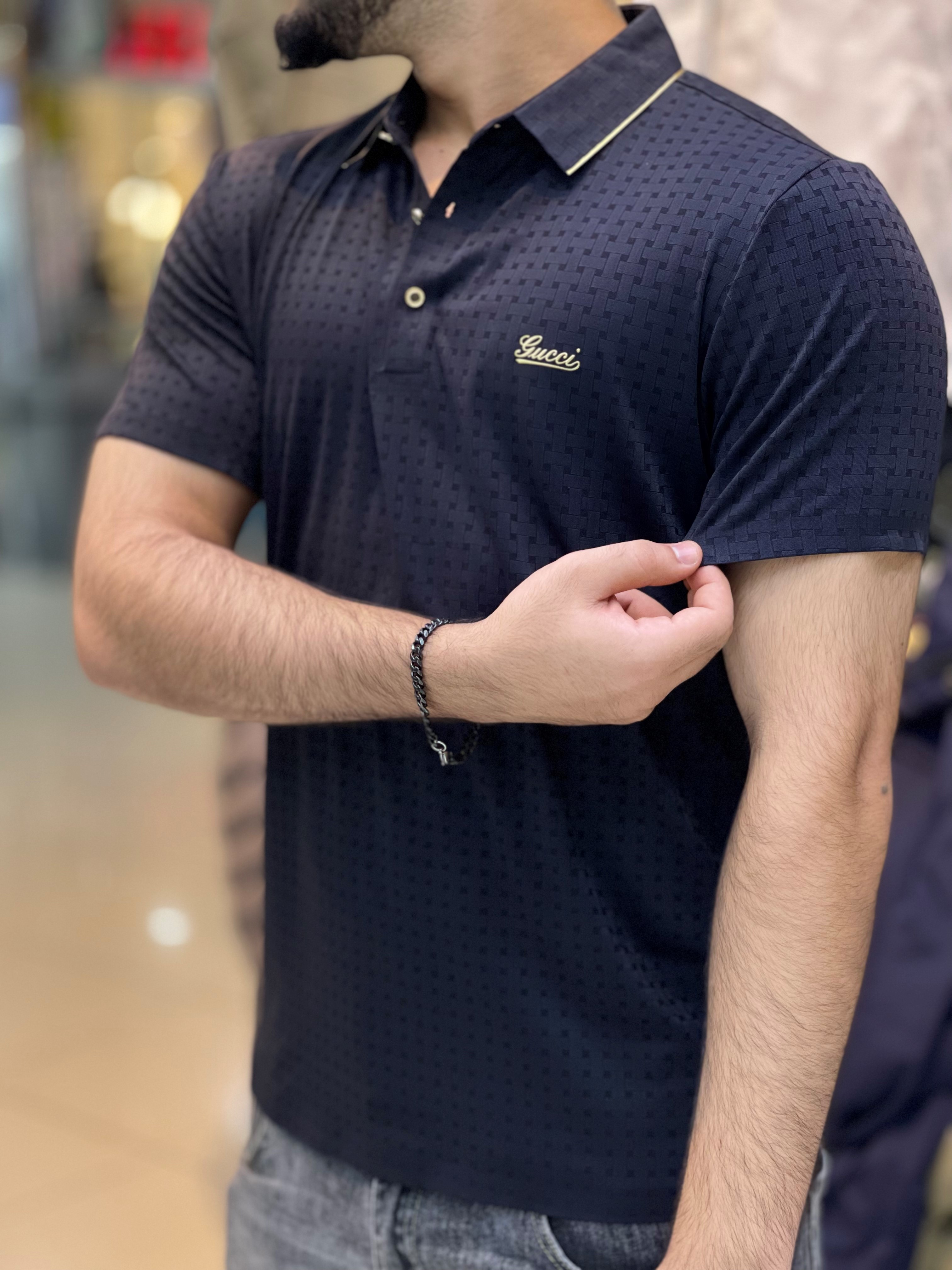 تیشرت اسپورت یقه کوبایی 8894