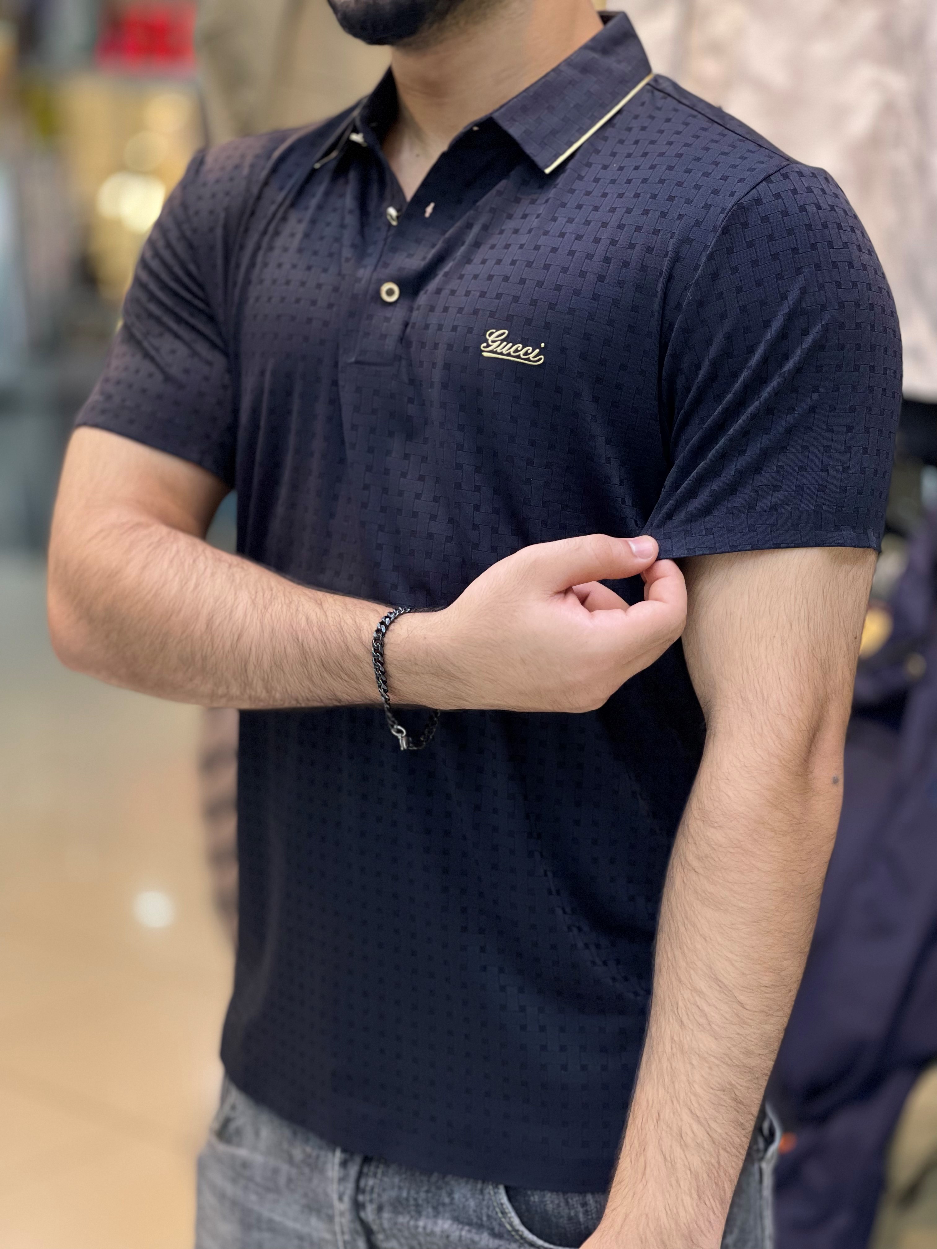 تیشرت اسپورت یقه کوبایی 8894
