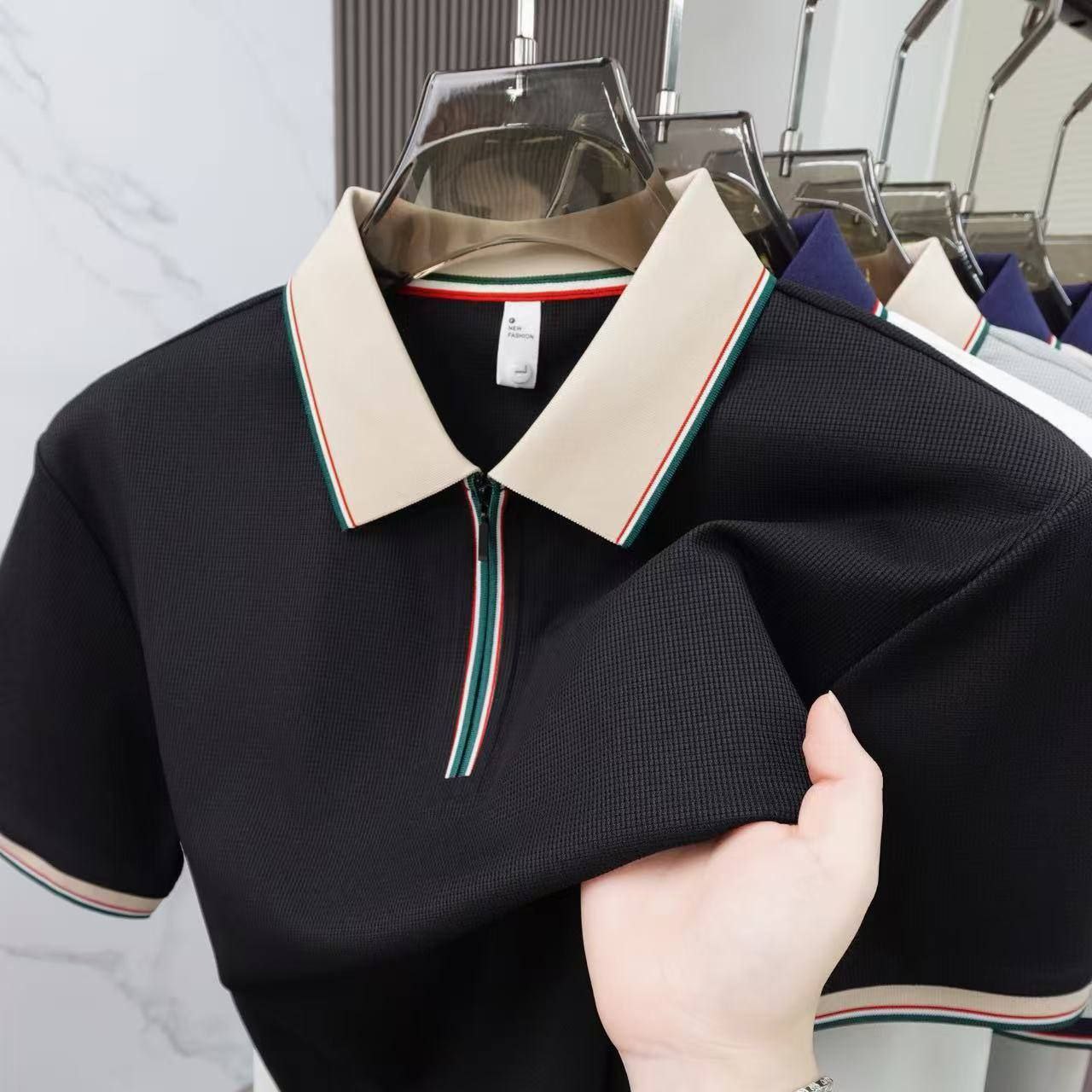 تیشرت نیم زیپ کد 2608