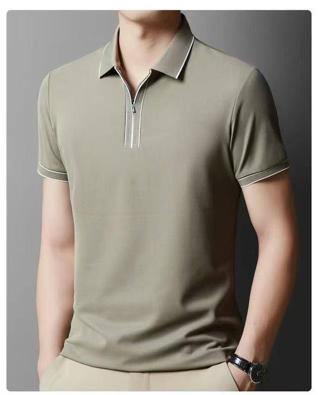 تیشرت نیم زیپ کد 8013